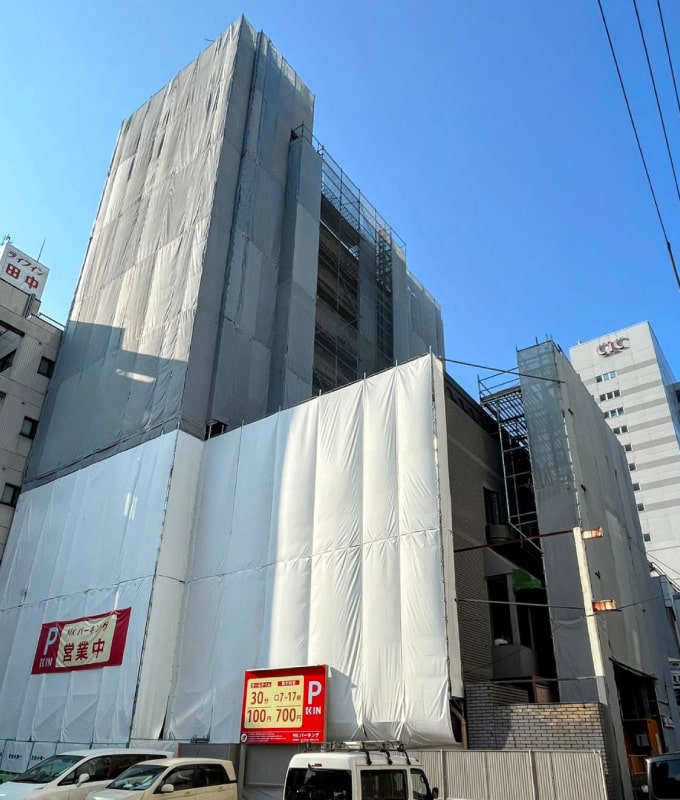 中高層足場
